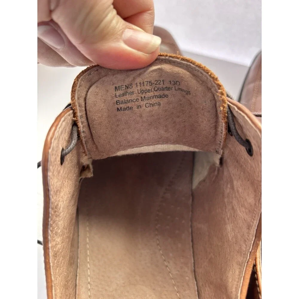 FLORSHEIM Brown Leather Oxford Men’s Dress Lace Up Shoes - Size 13 D